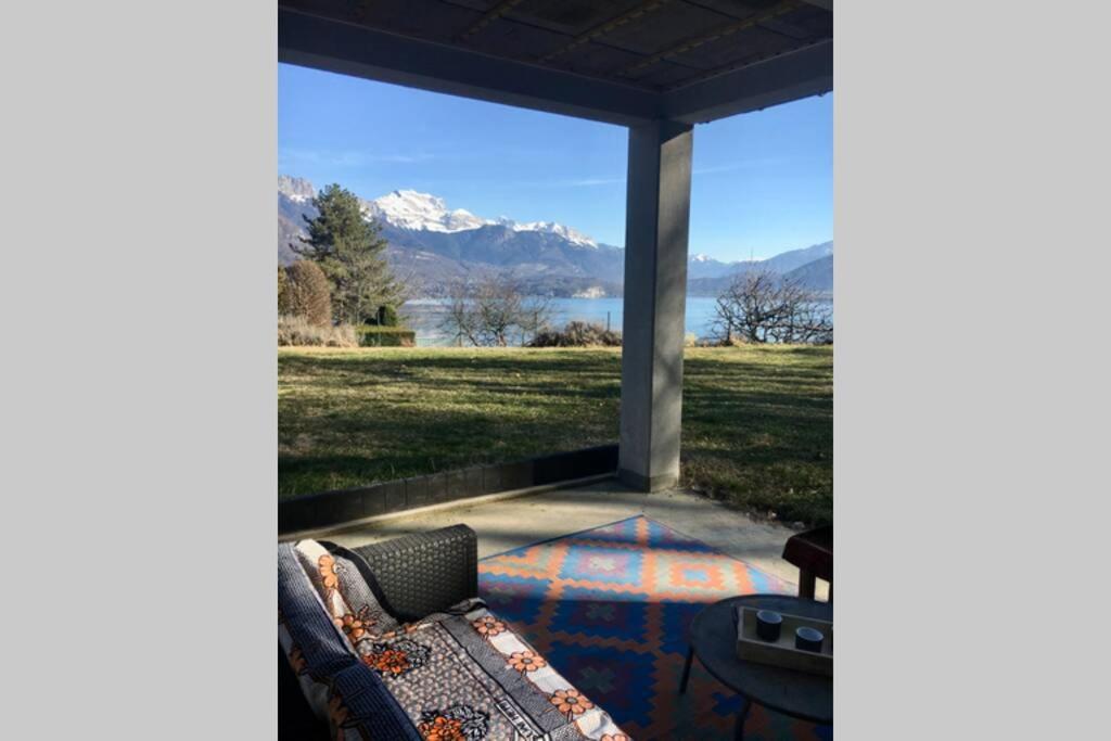 אנסי Apt Calme Vue Lac - 2 Chambres - Sauna מראה חיצוני תמונה